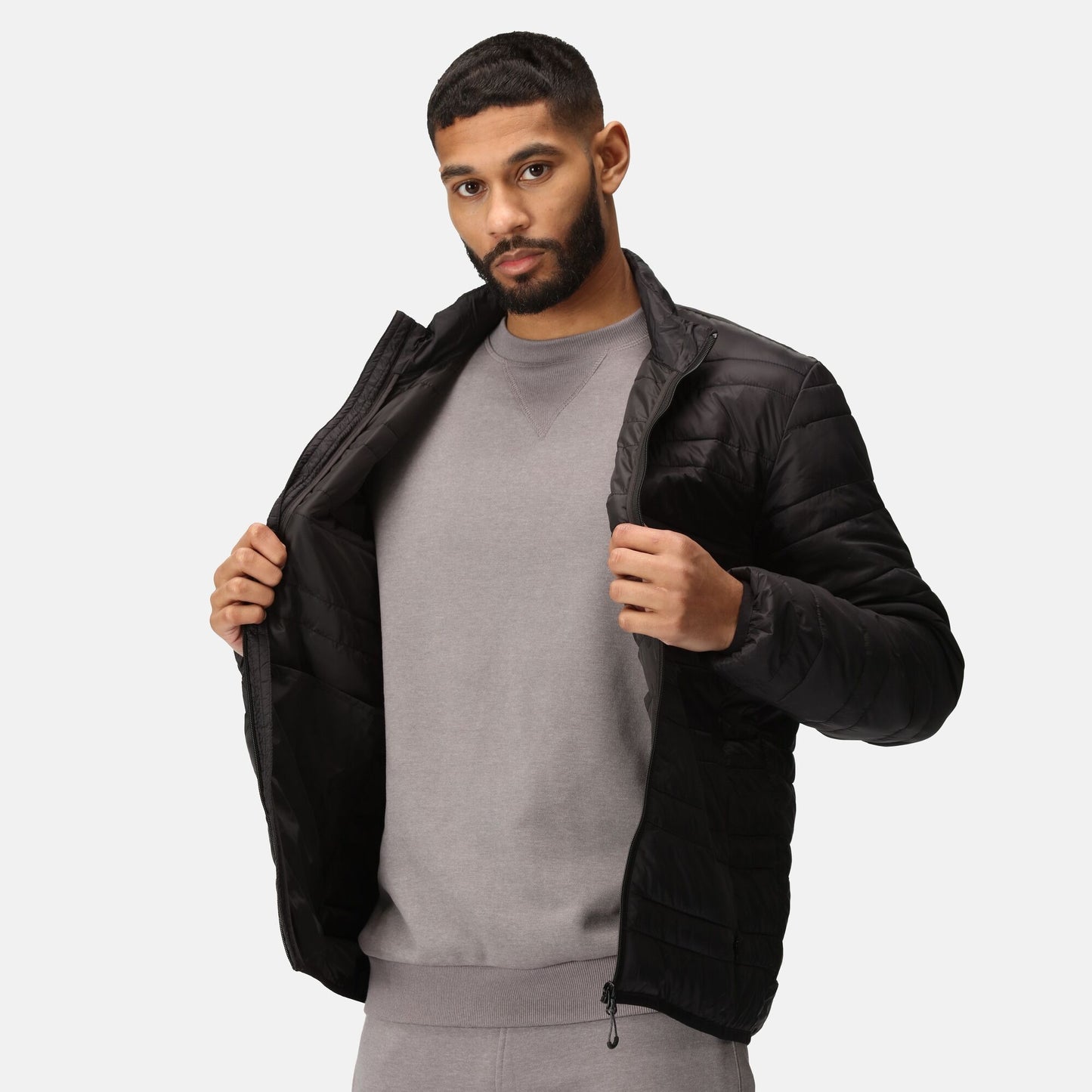 Regatta Firedown Mens Insulated Jacket | Lightweight | Showerproof | 3 Colours | S-3XL - Summer Jacket - Logo Free Clothing