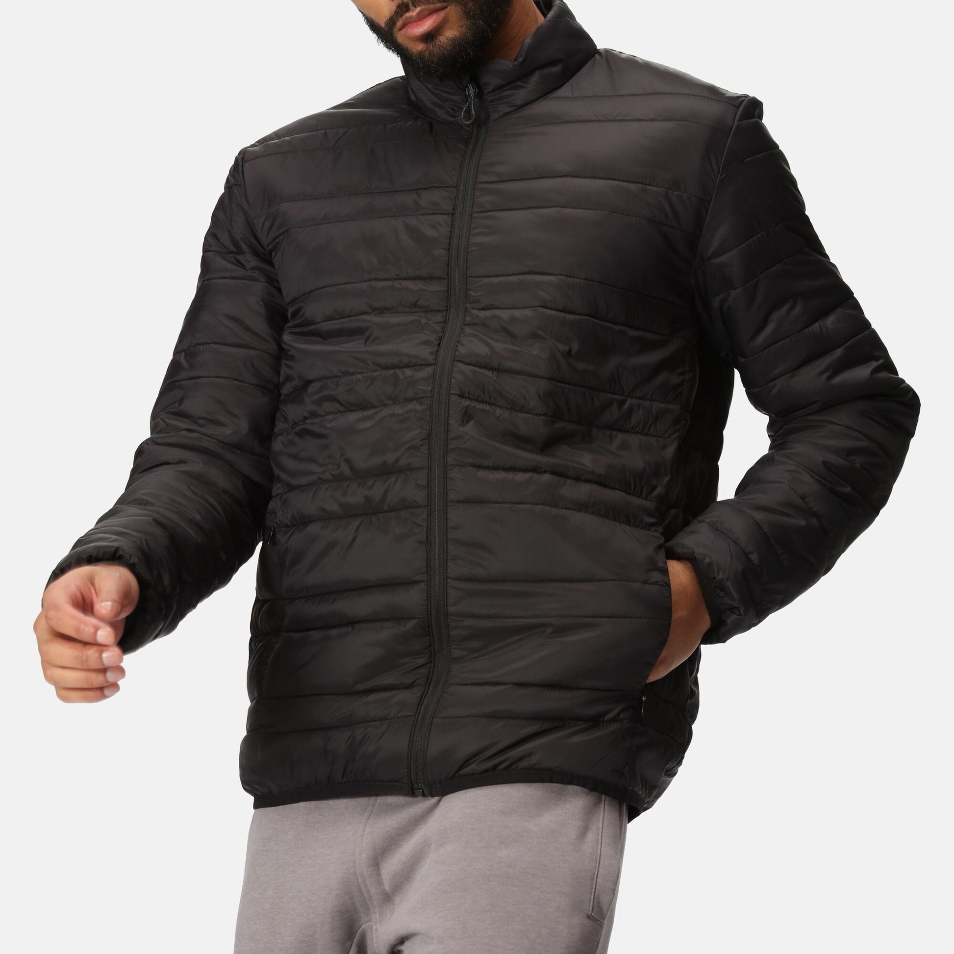 Regatta Firedown Mens Insulated Jacket | Lightweight | Showerproof | 3 Colours | S-3XL - Summer Jacket - Logo Free Clothing