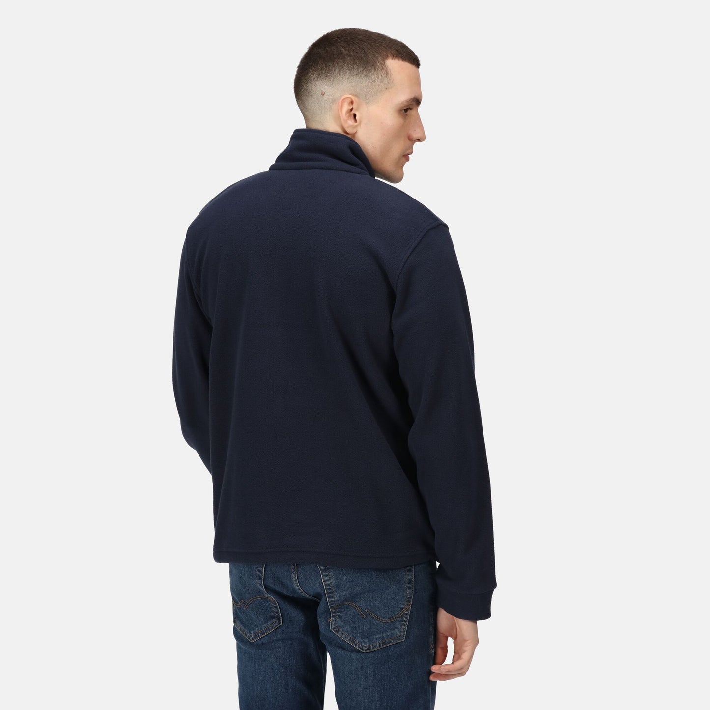 Regatta Thor Overhead Mens Fleece | Half Zip | Zipped Pockets | Soft | 2 Colours | S-3XL - Fleece - Logo Free Clothing