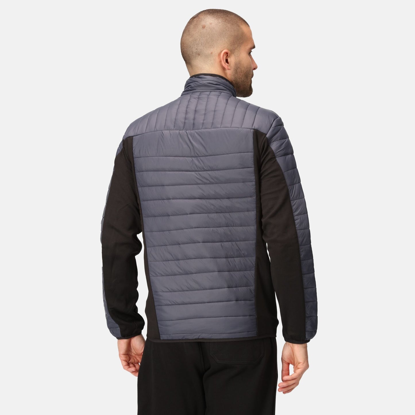 Regatta Tourer Mens Hybrid Jacket | Lightweight | Showerproof | Navy or Black | S-3XL - Summer Jacket - Logo Free Clothing