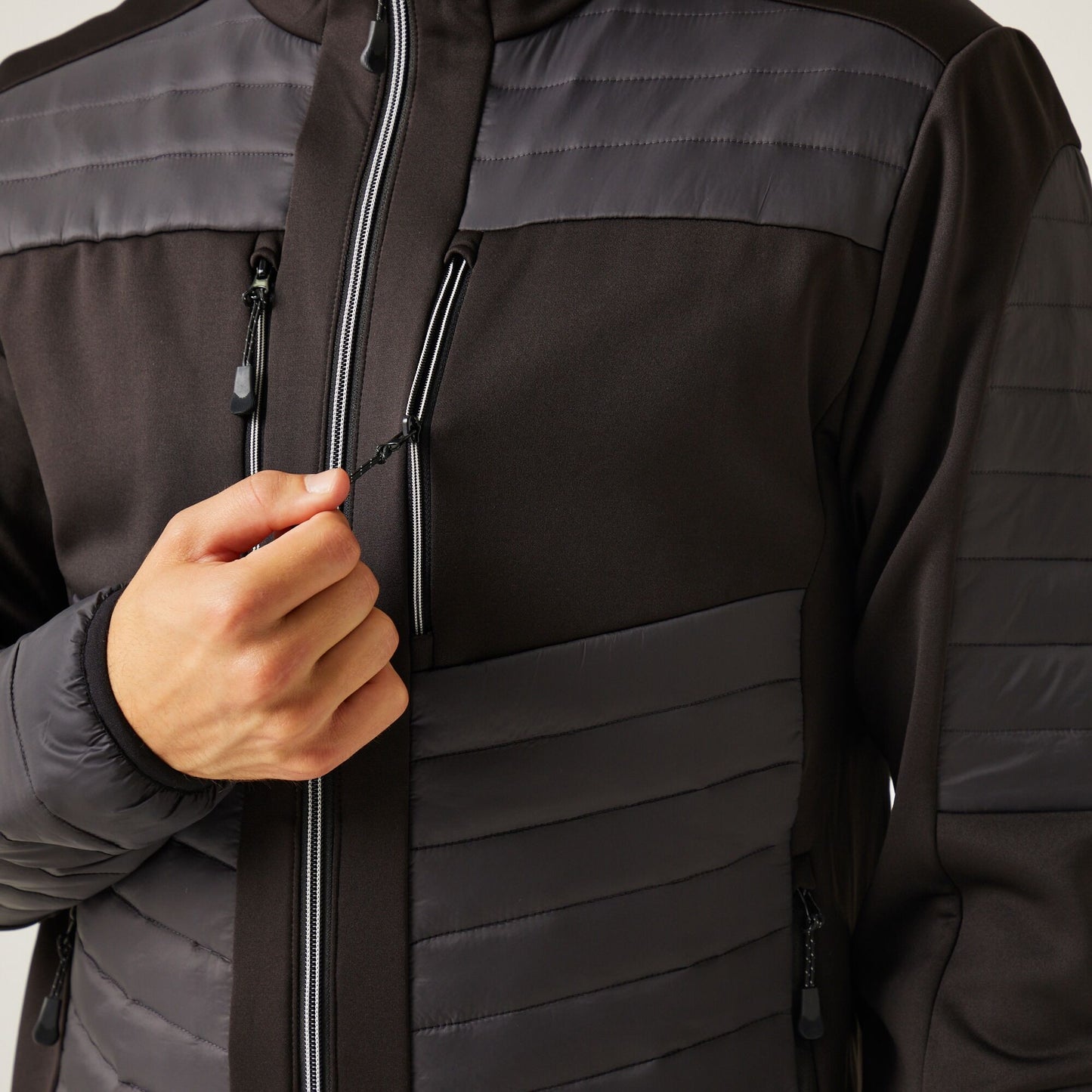 Regatta E-Volve Mens Thermal Hybrid Jacket | Lightweight | Insulated | 4 Colours | XS-3XL - Summer Jacket - Logo Free Clothing