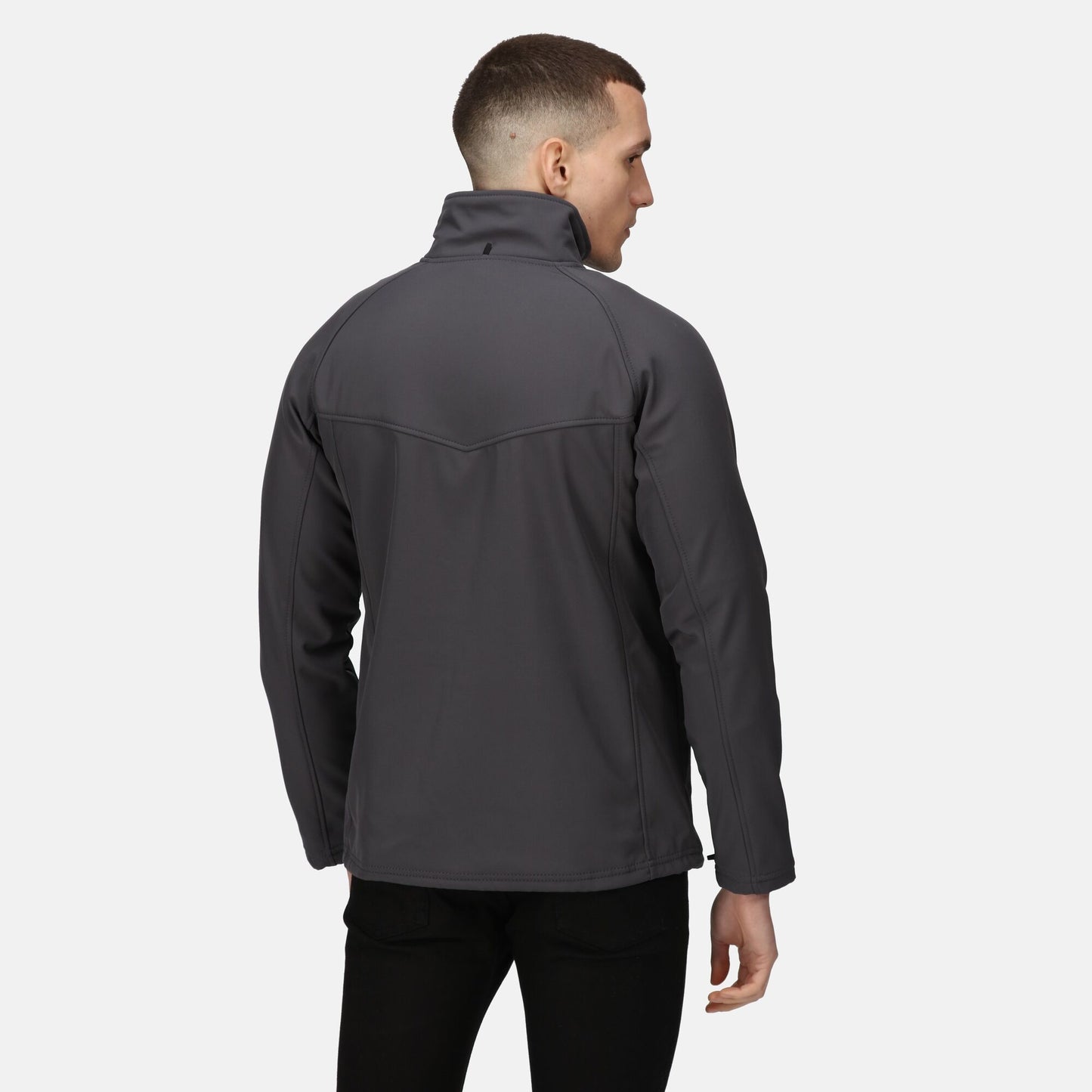 Regatta Uproar Mens 2-Layer Softshell Jacket | Showerproof | Super Soft | 6 Colours | S-3XL - Summer Jacket - Logo Free Clothing
