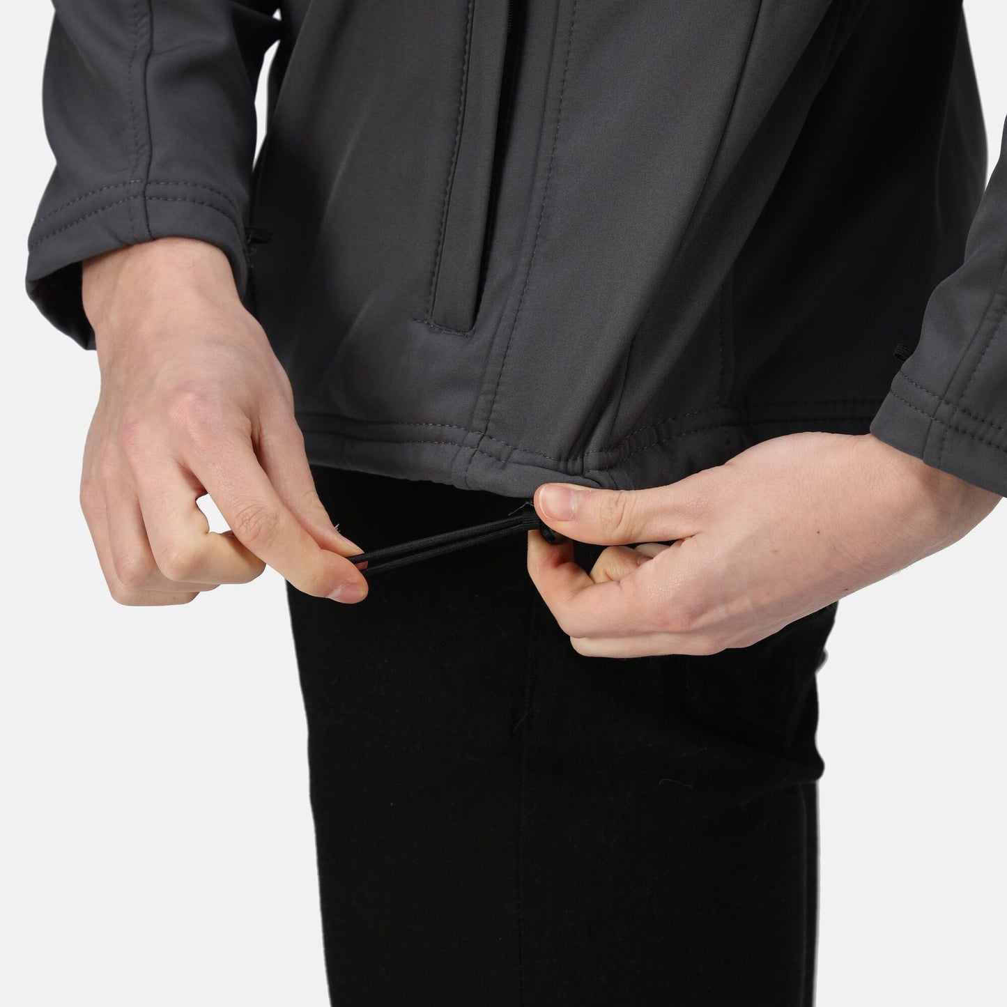 Regatta Uproar Mens 2-Layer Softshell Jacket | Showerproof | Super Soft | 6 Colours | S-3XL - Summer Jacket - Logo Free Clothing