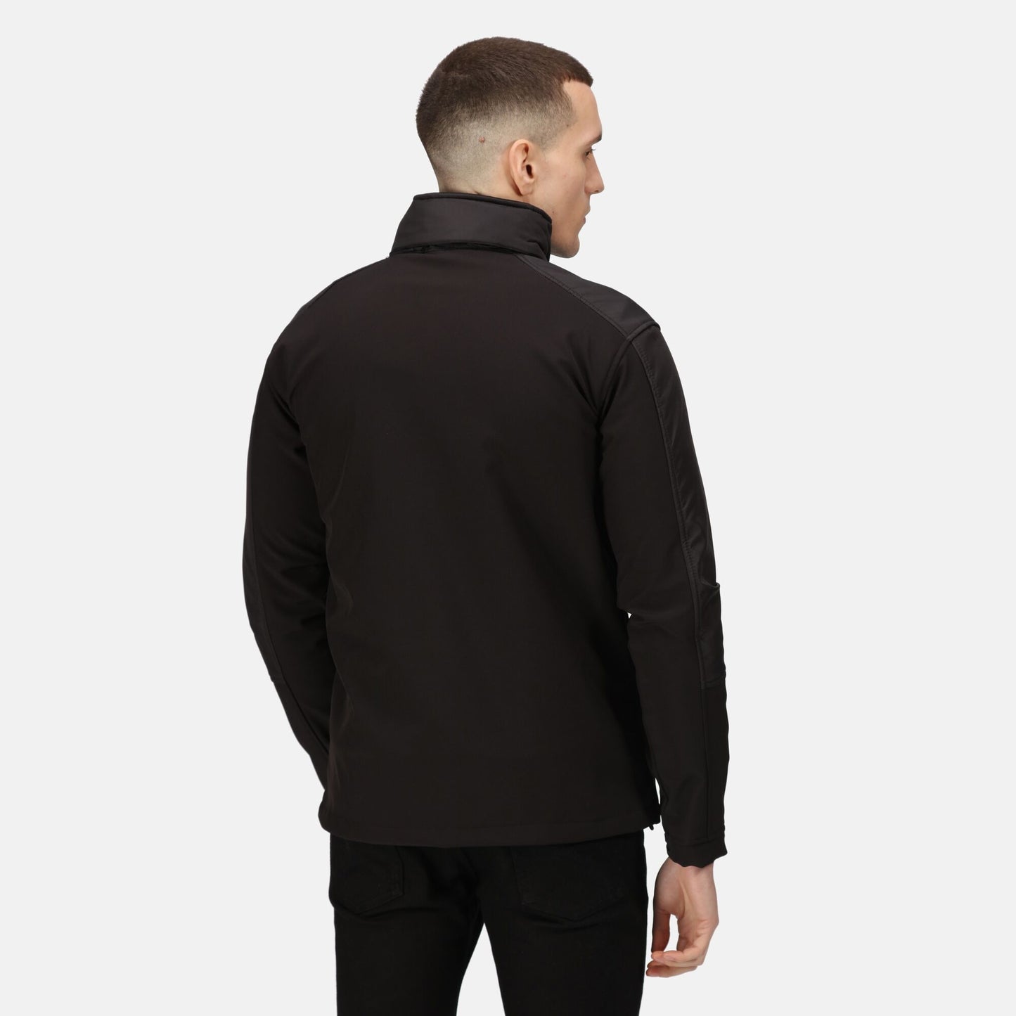 Regatta Hydroforce Mens 3-Layer Softshell Jacket | Waterproof | Black or Navy | S-3XL - Winter Jacket - Logo Free Clothing