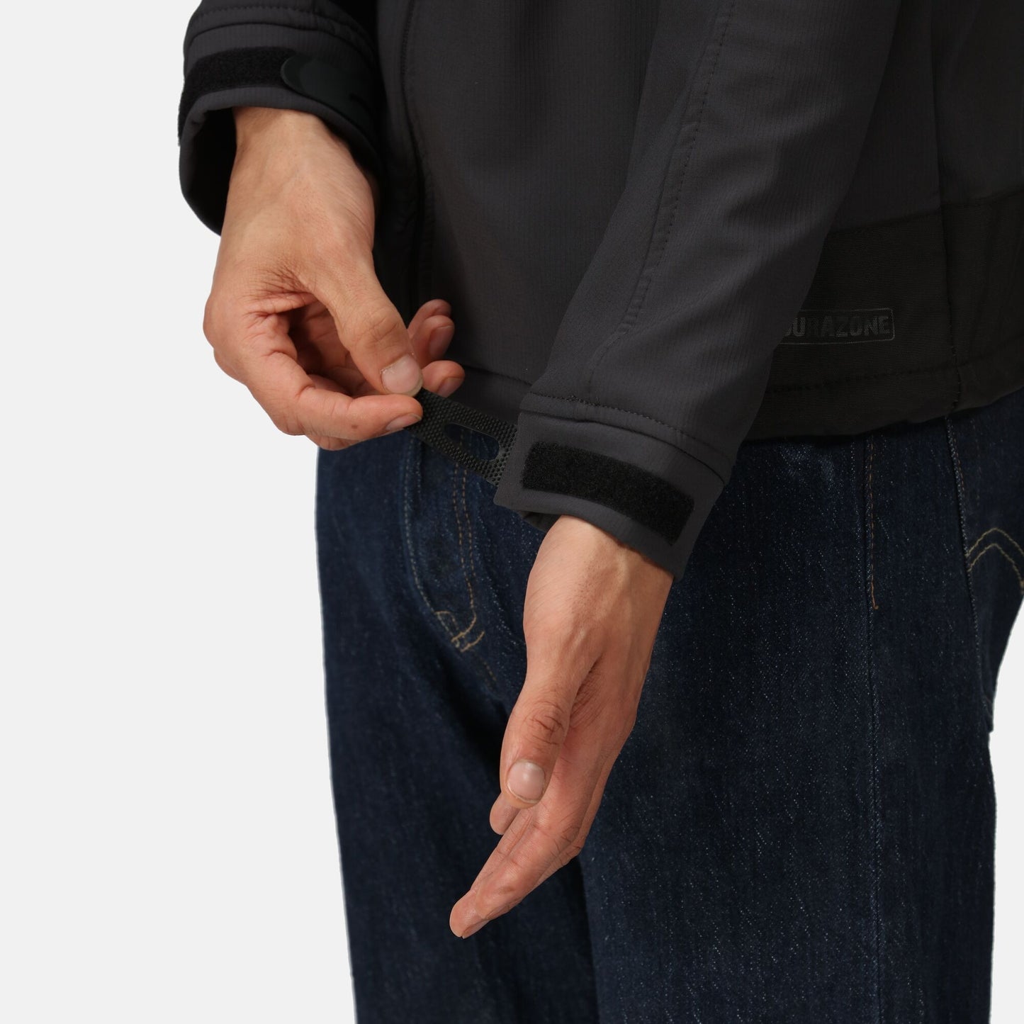 Regatta Sandstorm Mens Ripstop Softshell Jacket | Stretch | Showerproof | 3 Colours | S-3XL - Summer Jacket - Logo Free Clothing
