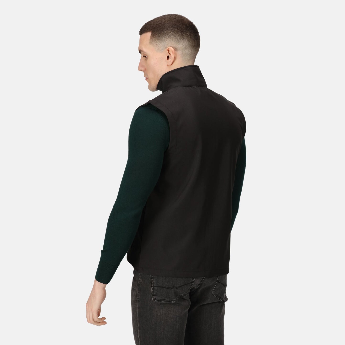 Regatta Classic Mens Softshell Gilet | Showerproof Stretch Body Warmer | 3 Colours | S-3XL - Gilet - Logo Free Clothing