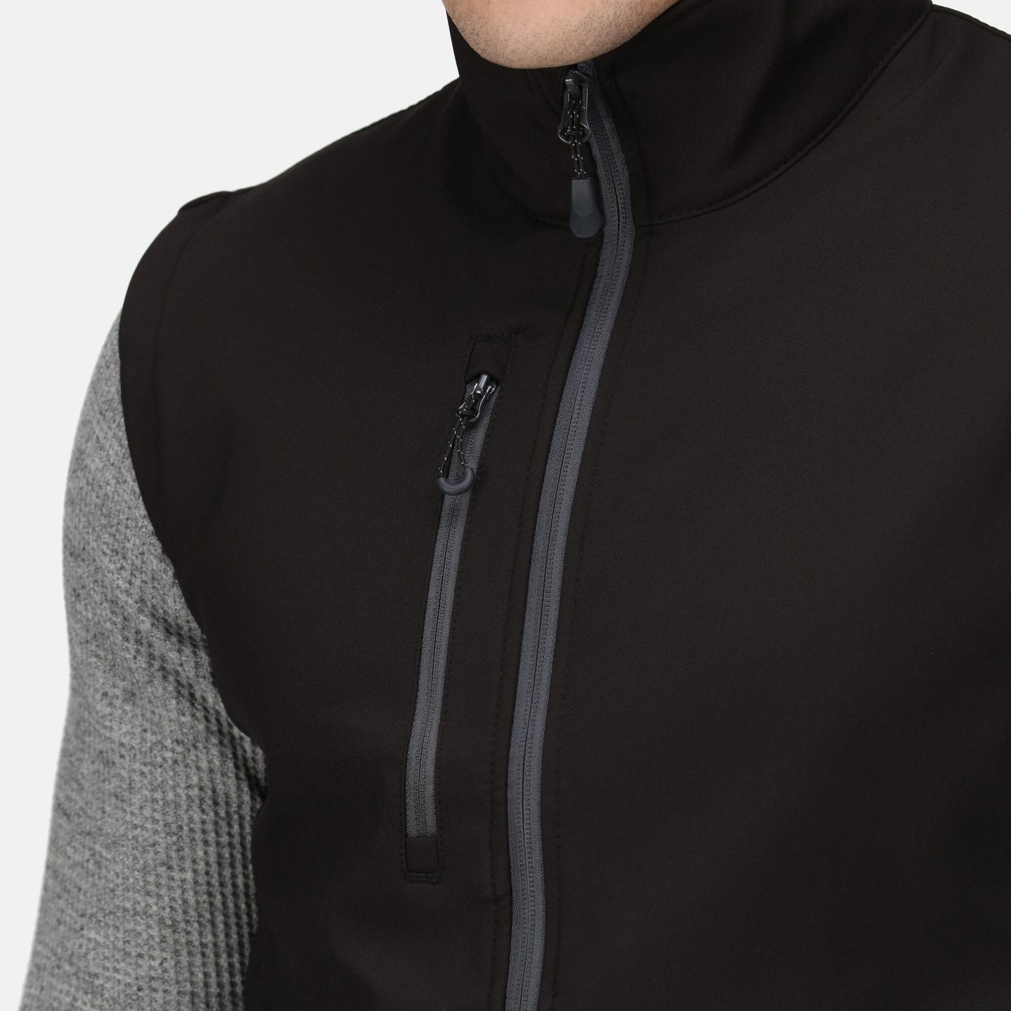 Regatta Honestly Made Mens Recycled Gilet | Softshell Body Warmer | Black or Navy | S-3XL - Gilet - Logo Free Clothing