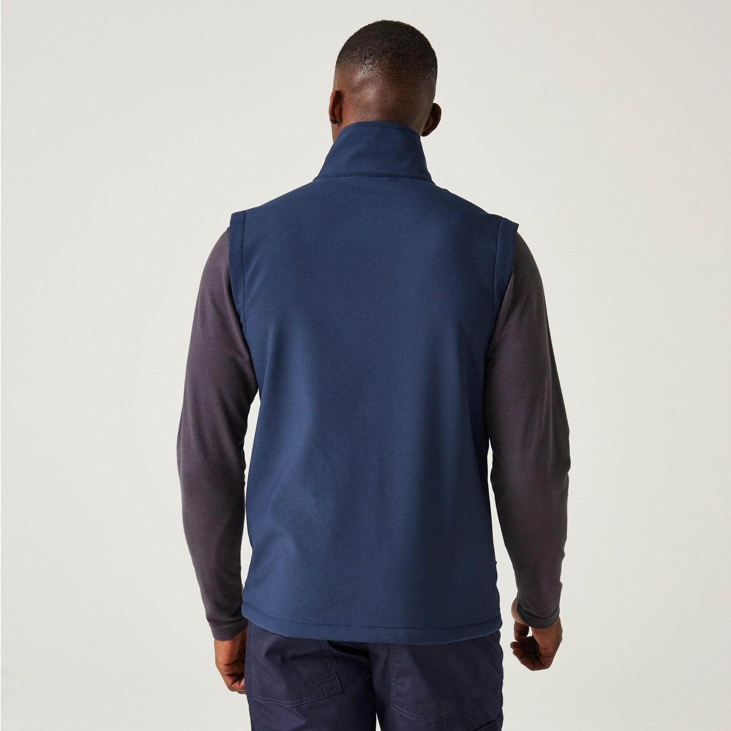 Regatta Navigate Mens Softshell Gilet | Fleece Lined Stretch Body Warmer | 7 Colours | S-3XL - Gilet - Logo Free Clothing