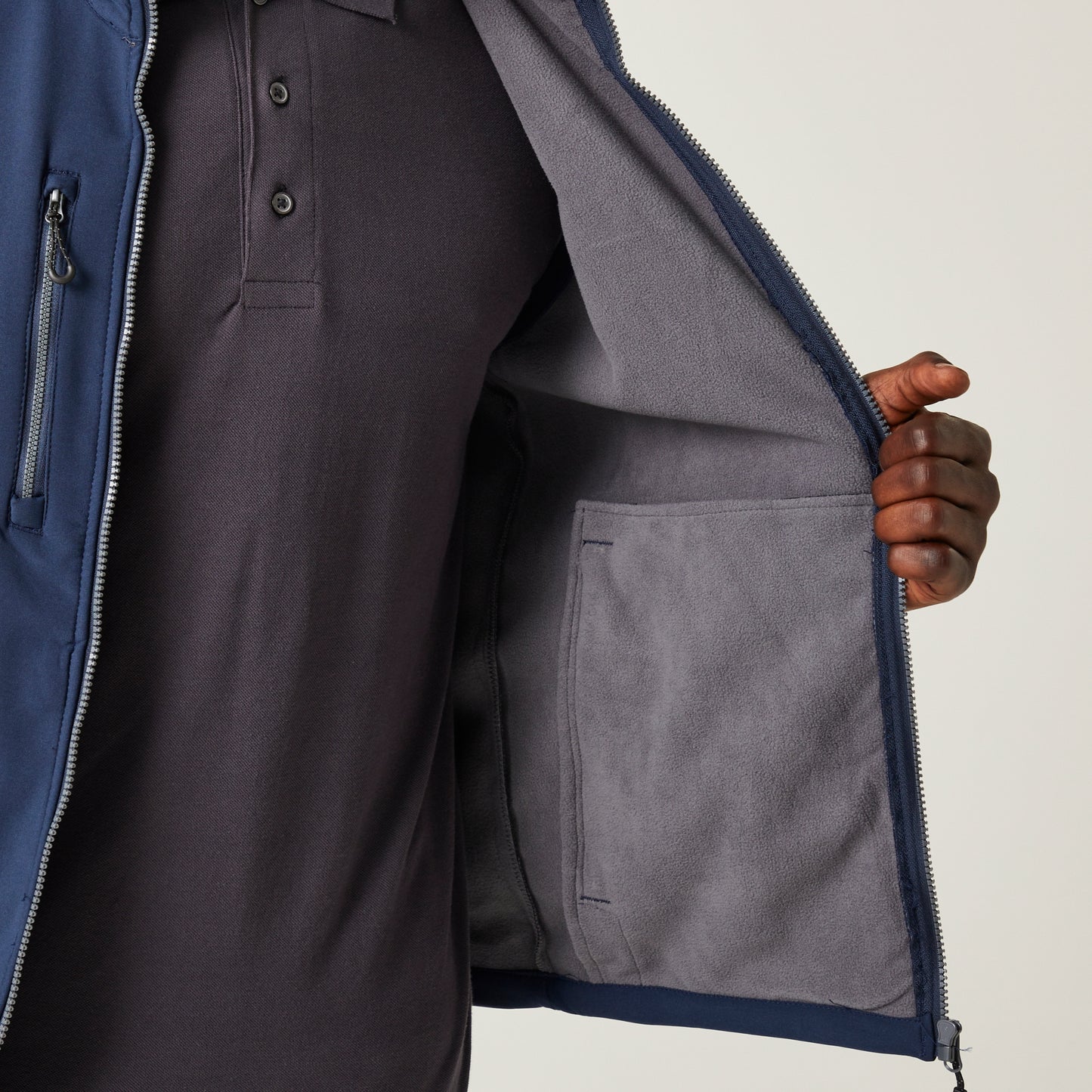 Regatta Navigate Mens Softshell Gilet | Fleece Lined Stretch Body Warmer | 7 Colours | S-3XL - Gilet - Logo Free Clothing