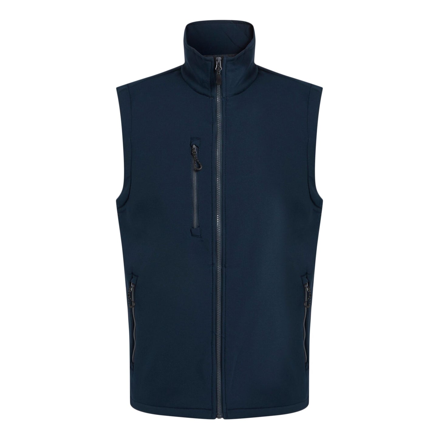 Regatta Navigate Mens Softshell Gilet | Fleece Lined Stretch Body Warmer | 7 Colours | S-3XL - Gilet - Logo Free Clothing