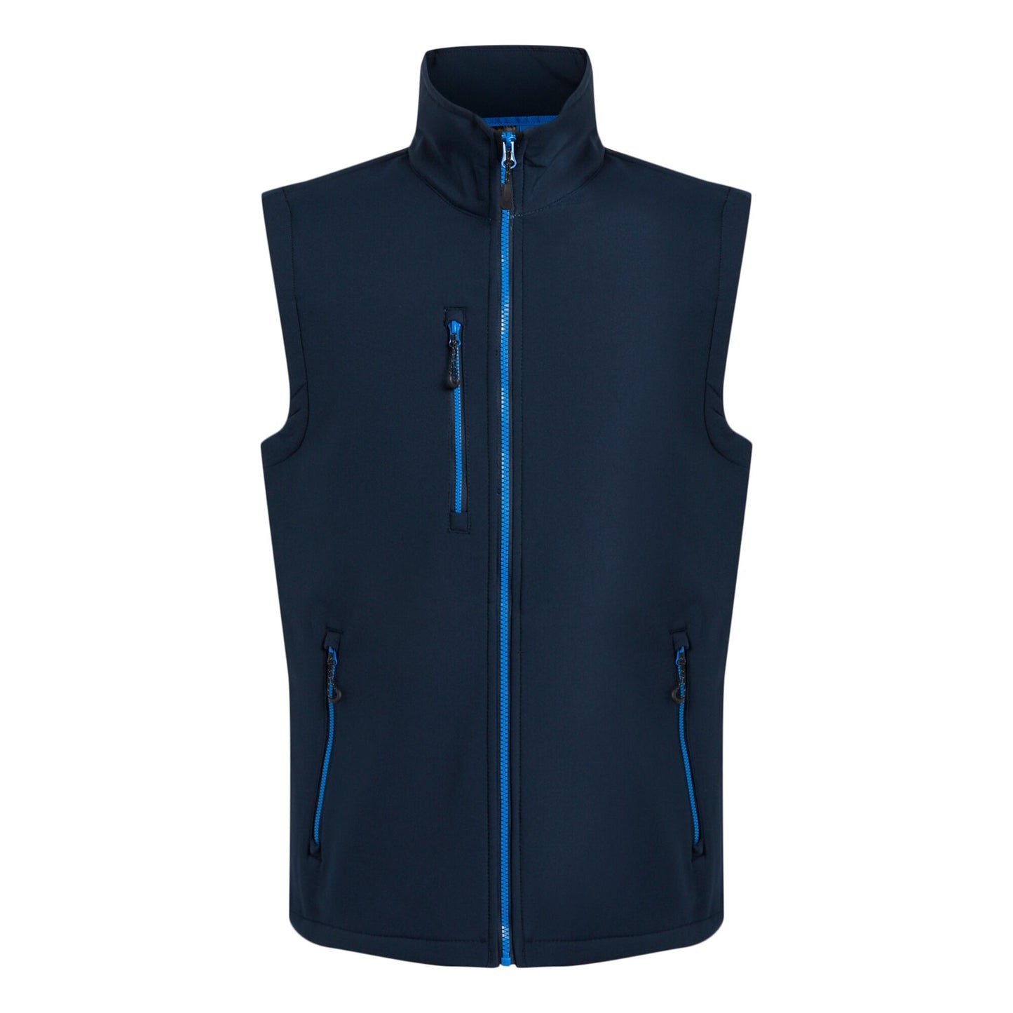 Regatta Navigate Mens Softshell Gilet | Fleece Lined Stretch Body Warmer | 7 Colours | S-3XL - Gilet - Logo Free Clothing