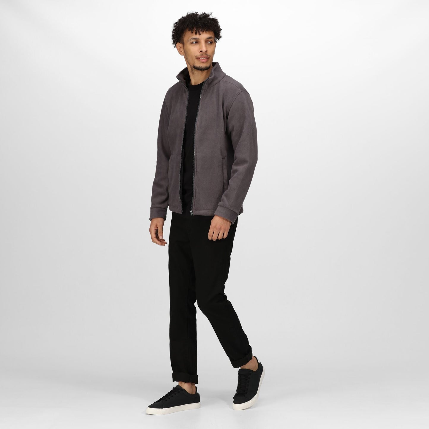 Regatta Thor 300 Mens Zip-Up Fleece | Super Soft | Zipped Pockets | 5 Colours | S-4XL - Fleece - Logo Free Clothing