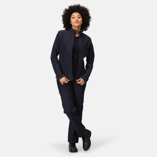 Regatta Honestly Made Ladies Recycled Fleece Jacket | Lightweight | Navy or Black | 10-20 - Fleece - Logo Free Clothing