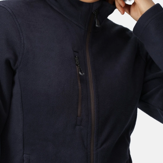 Regatta Honestly Made Ladies Recycled Fleece Jacket | Lightweight | Navy or Black | 10-20 - Fleece - Logo Free Clothing