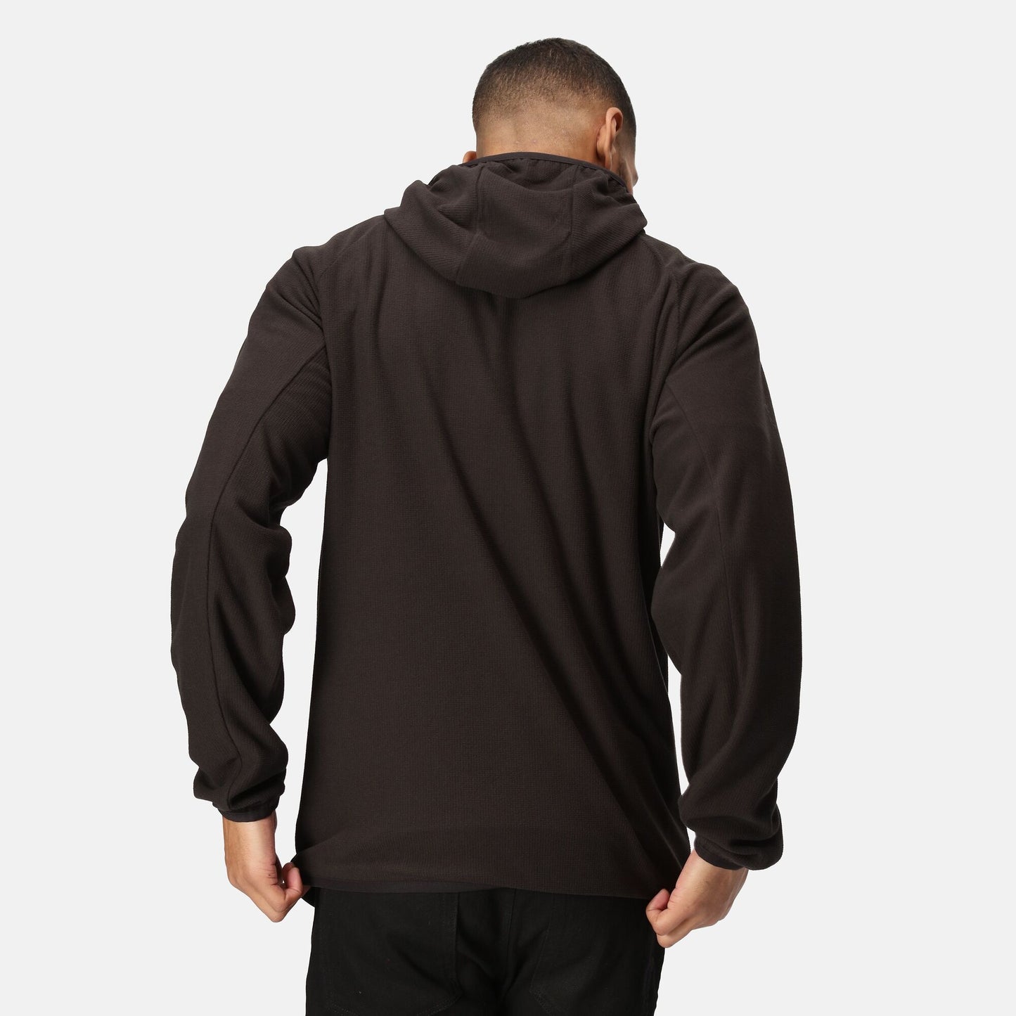 Regatta Navigate Full Zip Mens Fleece | Lightweight | Hooded | Stretch | 7 Colours | S-3XL - Fleece - Logo Free Clothing