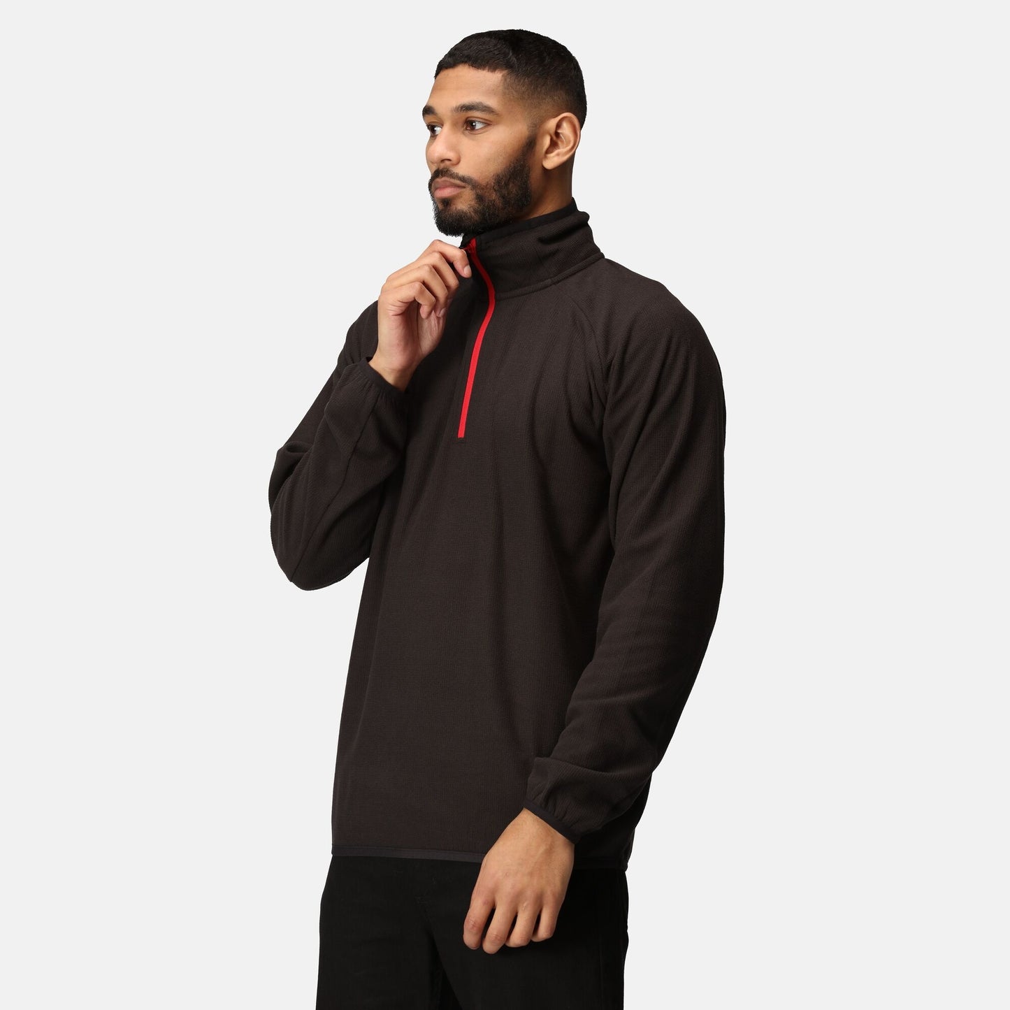 Regatta Navigate Half Zip Mens Fleece | Lightweight | Stretch | 7 Colours | S-3XL - Fleece - Logo Free Clothing