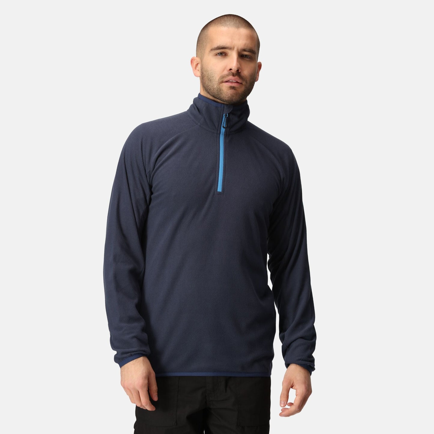 Regatta Navigate Half Zip Mens Fleece | Lightweight | Stretch | 7 Colours | S-3XL - Fleece - Logo Free Clothing