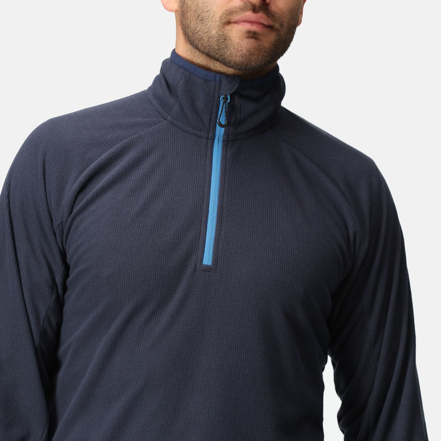Regatta Navigate Half Zip Mens Fleece | Lightweight | Stretch | 7 Colours | S-3XL - Fleece - Logo Free Clothing