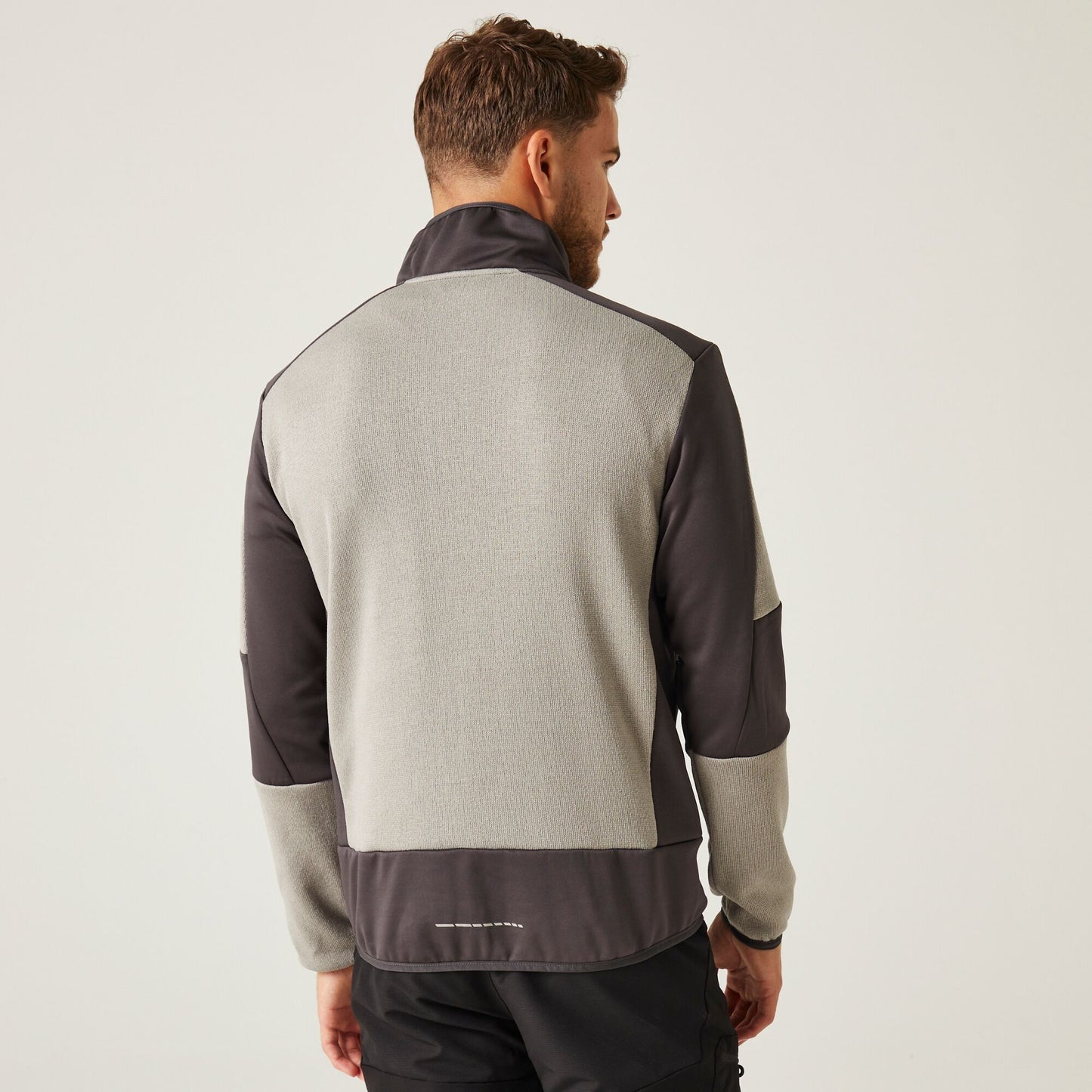 Regatta E-Volve Mens Knit Stretch Midlayer Fleece | Full Zip | Stretch | 4 Colours | XS-3XL - Fleece - Logo Free Clothing
