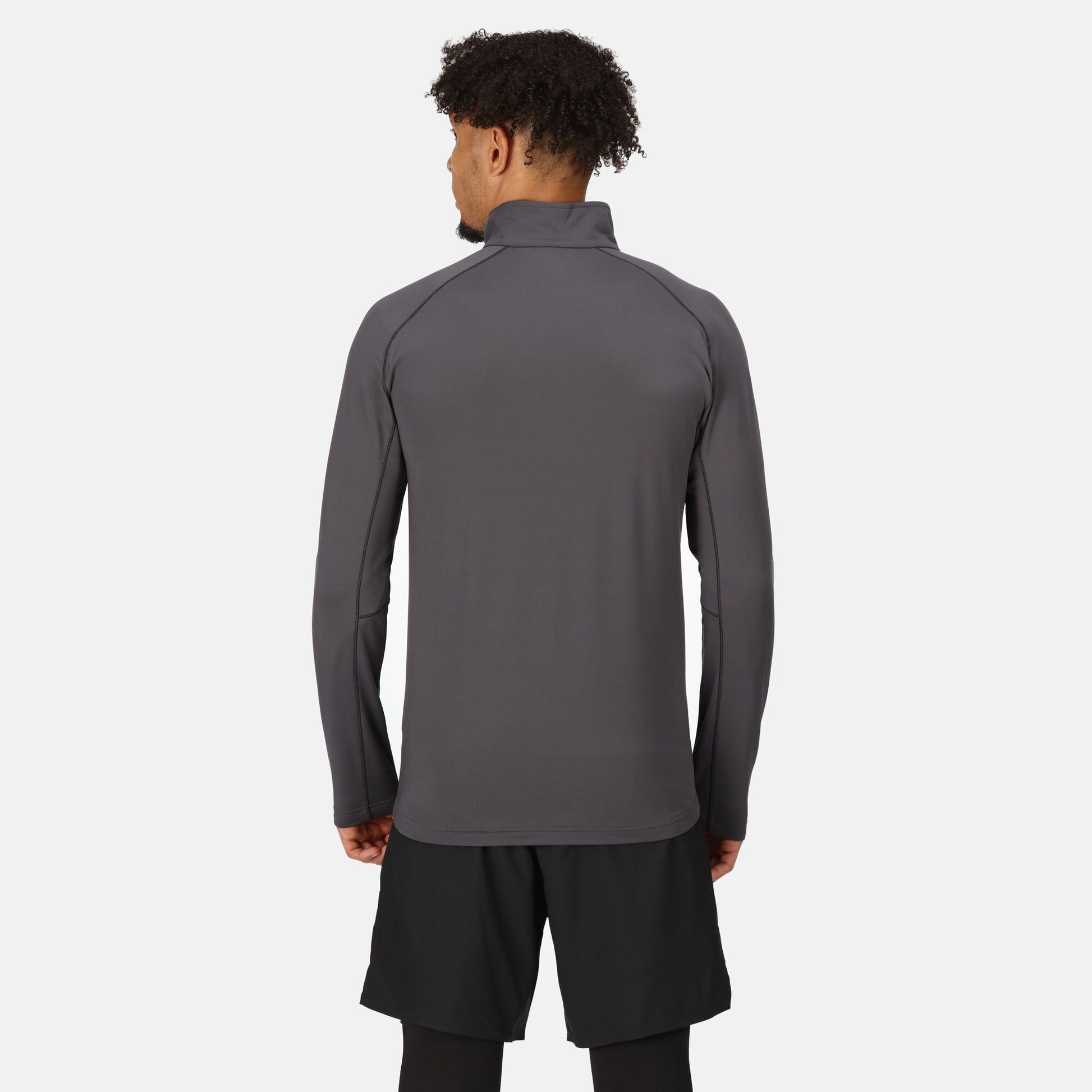 Regatta Core Stretch Mens Half Zip Midlayer Top | Lightweight | Recycled | 3 Colours | S-3XL - Sweatshirt - Logo Free Clothing