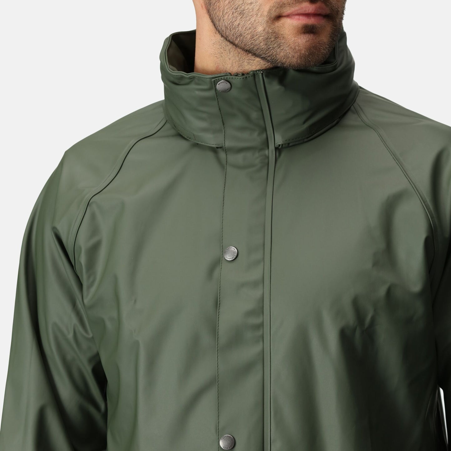 Regatta Stormflex II Mens Waterproof Jacket | Hooded | Breathable | Olive or Navy | S-4XL - Winter Jacket - Logo Free Clothing