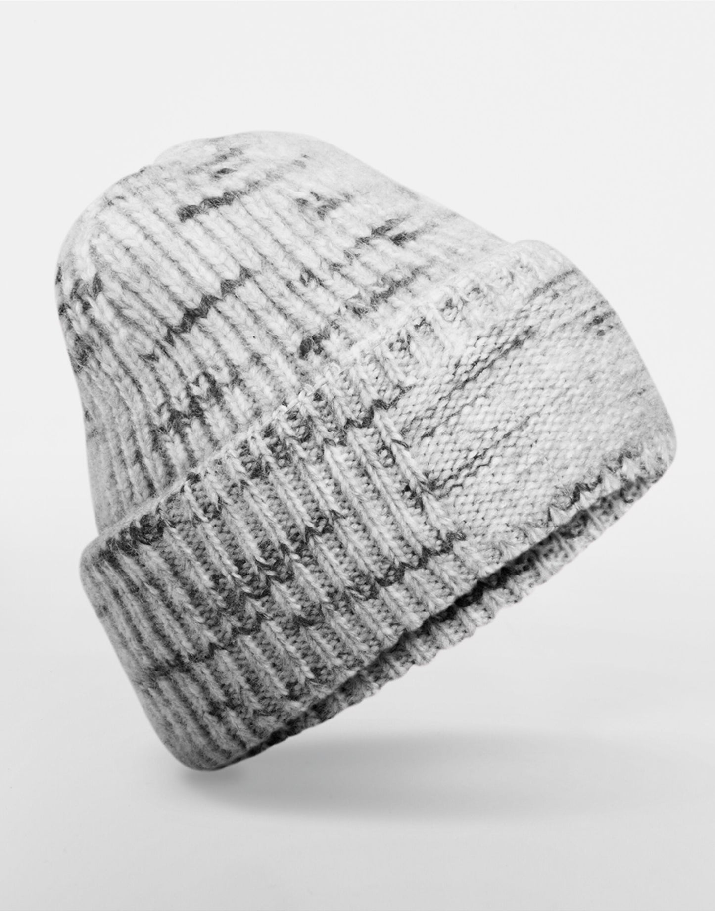 Beechfield Chunky Knitted Patch Beanie | Unisex | Heavyweight | Double Knit | 4 Colours | One Size