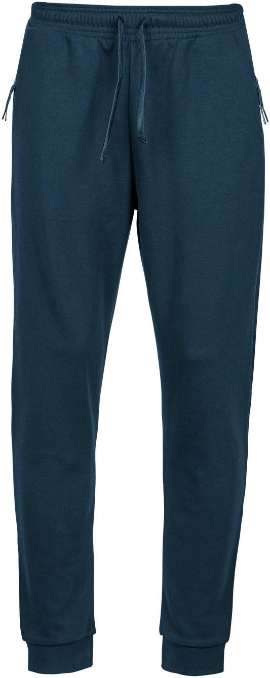 Tee Jays Men’s Athletic Pants in Ink, front view