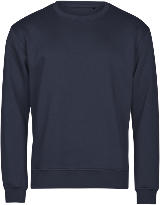 Tee Jays Unlabelled Sweatshirt in Navy, front view