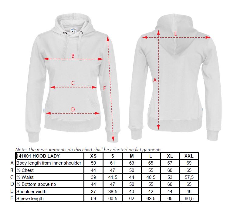 Cottover Ladies Hoodie | Medium Weight | Fairtrade GOTS Organic Cotton | 14 Colours | XS-2XL - Hoodie - Logo Free Clothing