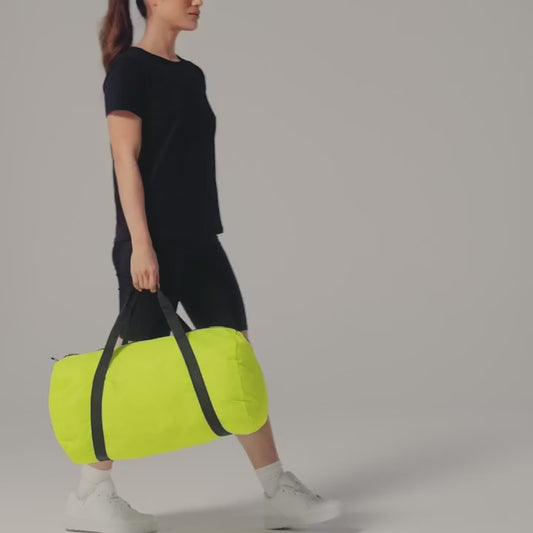 BagBase Packaway Barrel Bag | 32 Litre Duffle | Lightweight | Showerproof | 9 Colours | One Size