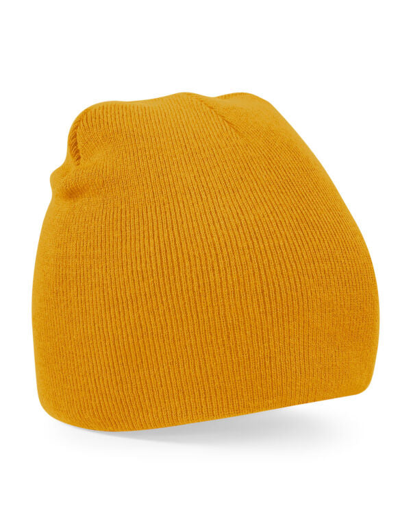 Beechfield Original Pull-On Beanie | Unisex | Soft | Double Knit | 21 Colours | One Size - Hat - Logo Free Clothing