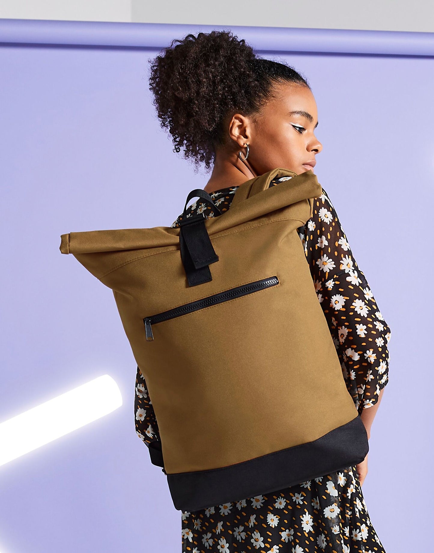 BagBase | Roll Top Backpack | Logo Free Clothing
