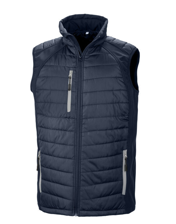 Result Recycled Unisex Compass Softshell Gilet | Sustainable Body Warmer | 12 Colours | XS-3XL - Gilet - Logo Free Clothing