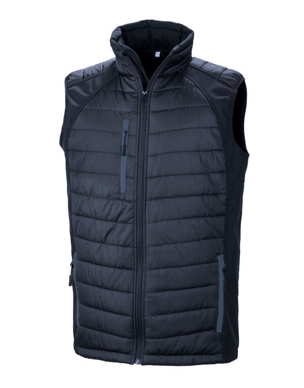 Result Recycled Unisex Compass Softshell Gilet | Sustainable Body Warmer | 12 Colours | XS-3XL - Gilet - Logo Free Clothing