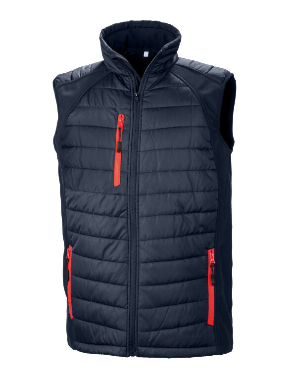 Result Recycled Unisex Compass Softshell Gilet | Sustainable Body Warmer | 12 Colours | XS-3XL - Gilet - Logo Free Clothing