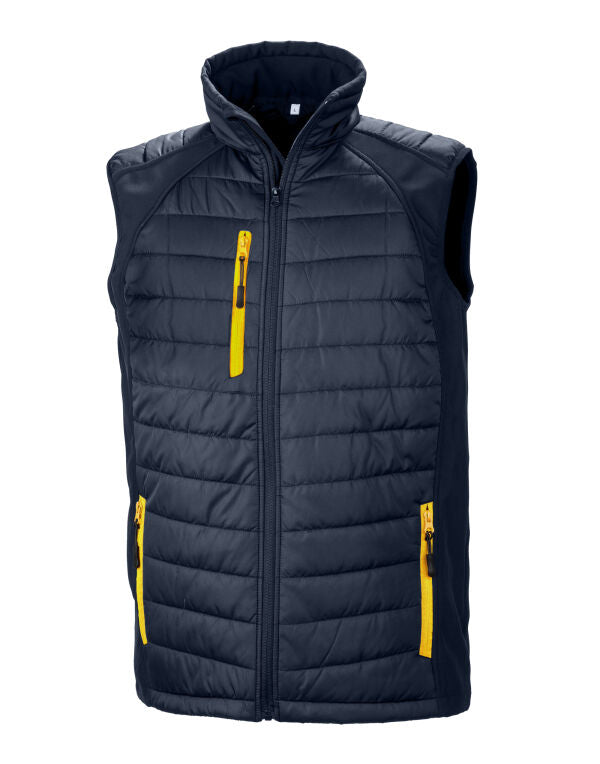 Result Recycled Unisex Compass Softshell Gilet | Sustainable Body Warmer | 12 Colours | XS-3XL - Gilet - Logo Free Clothing