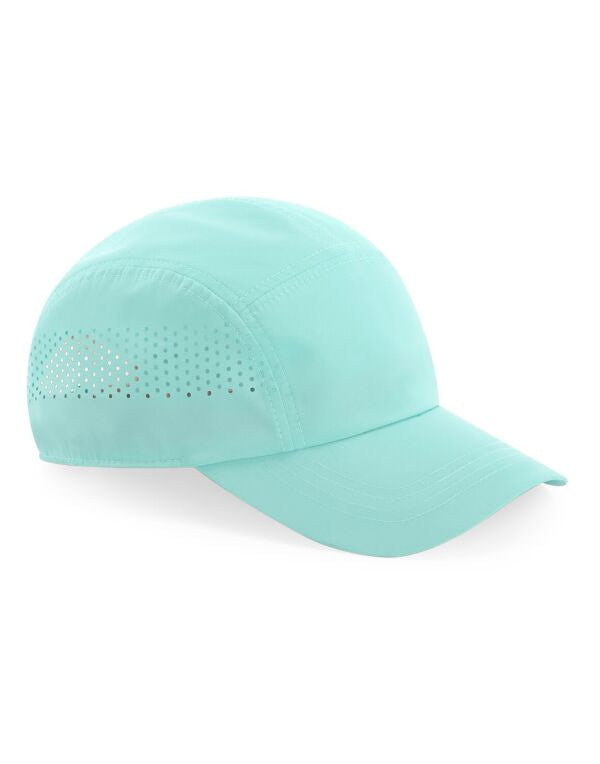 Beechfield Technical Running Cap | Unisex | Lightweight | Wicking | 6 Colours | One Size - Hat - Logo Free Clothing