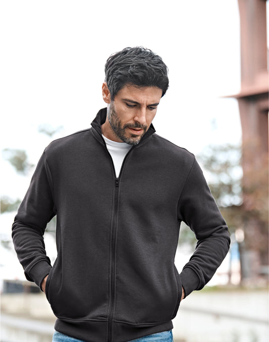 Tee Jays | Mens Full Zip Sweatshirt | Logo Free Clothing