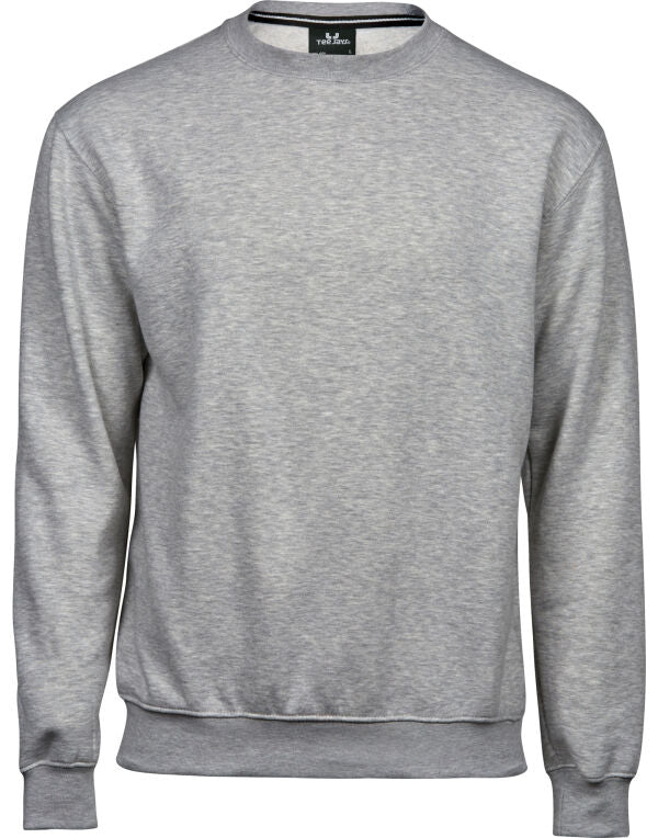Tee Jays Mens Heavy Sweatshirt | Crew Neck Jumper | Ringspun Cotton Blend | 5 Colours | S-5XL - Sweatshirt - Logo Free Clothing