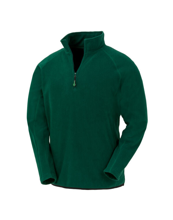 Result Recycled Unisex Microfleece Top | Lightweight Half Zip Fleece | 5 Colours | S-3XL - Fleece - Logo Free Clothing