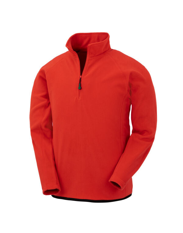 Result Recycled Unisex Microfleece Top | Lightweight Half Zip Fleece | 5 Colours | S-3XL - Fleece - Logo Free Clothing