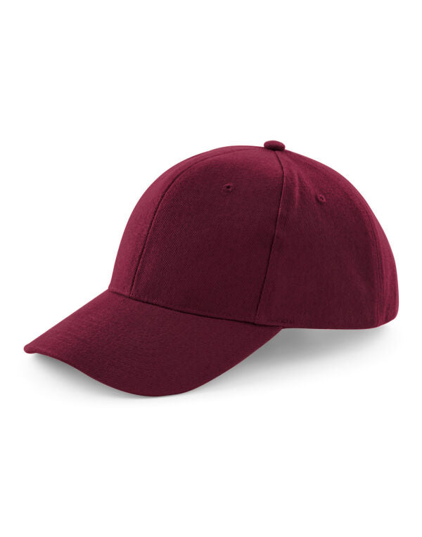 Beechfield Pro-Style Heavy Brushed Cotton Cap | Unisex | Heavyweight | 10 Colours | One Size - Hat - Logo Free Clothing
