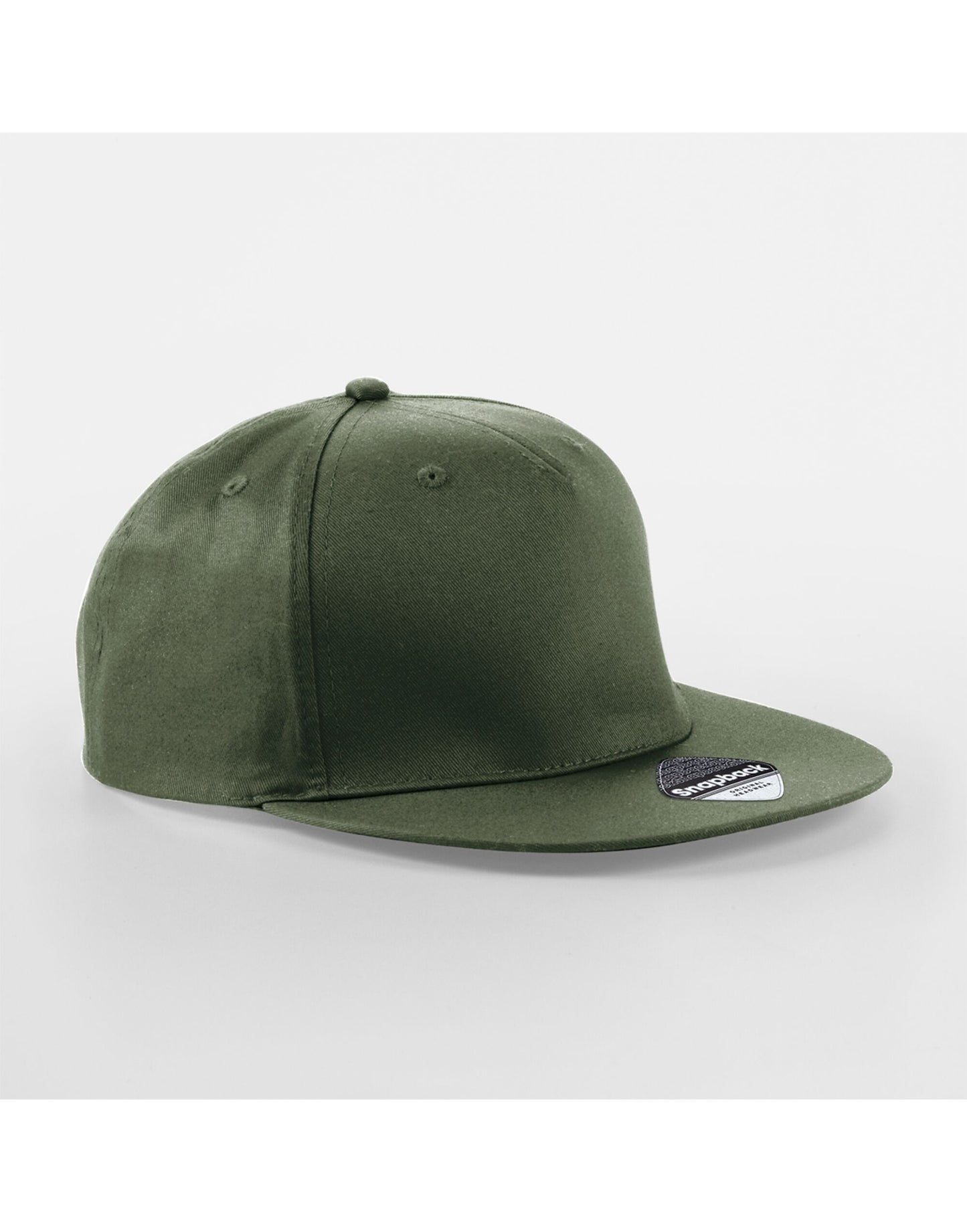 Beechfield 5 Panel Snapback Rapper Cap | Unisex | Flat Peak | 10 Colours | One Size