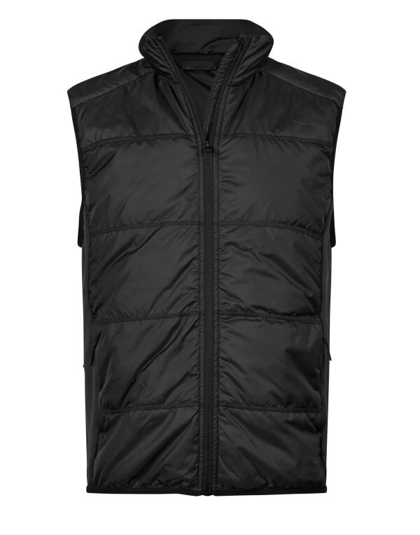 Tee Jays Hybrid Stretch Mens Gilet | DuPont™ Padding | Body Warmer | 3 Colours | XS-3XL - Gilet - Logo Free Clothing