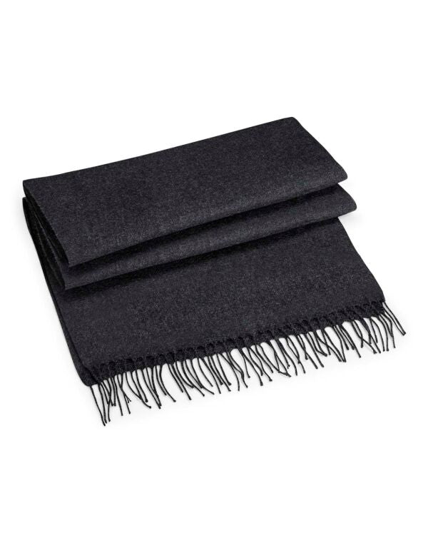 Beechfield Classic Woven Scarf | Unisex | Luxury Yarn | Oversized | 8 Colours | One Size - Scarf - Logo Free Clothing