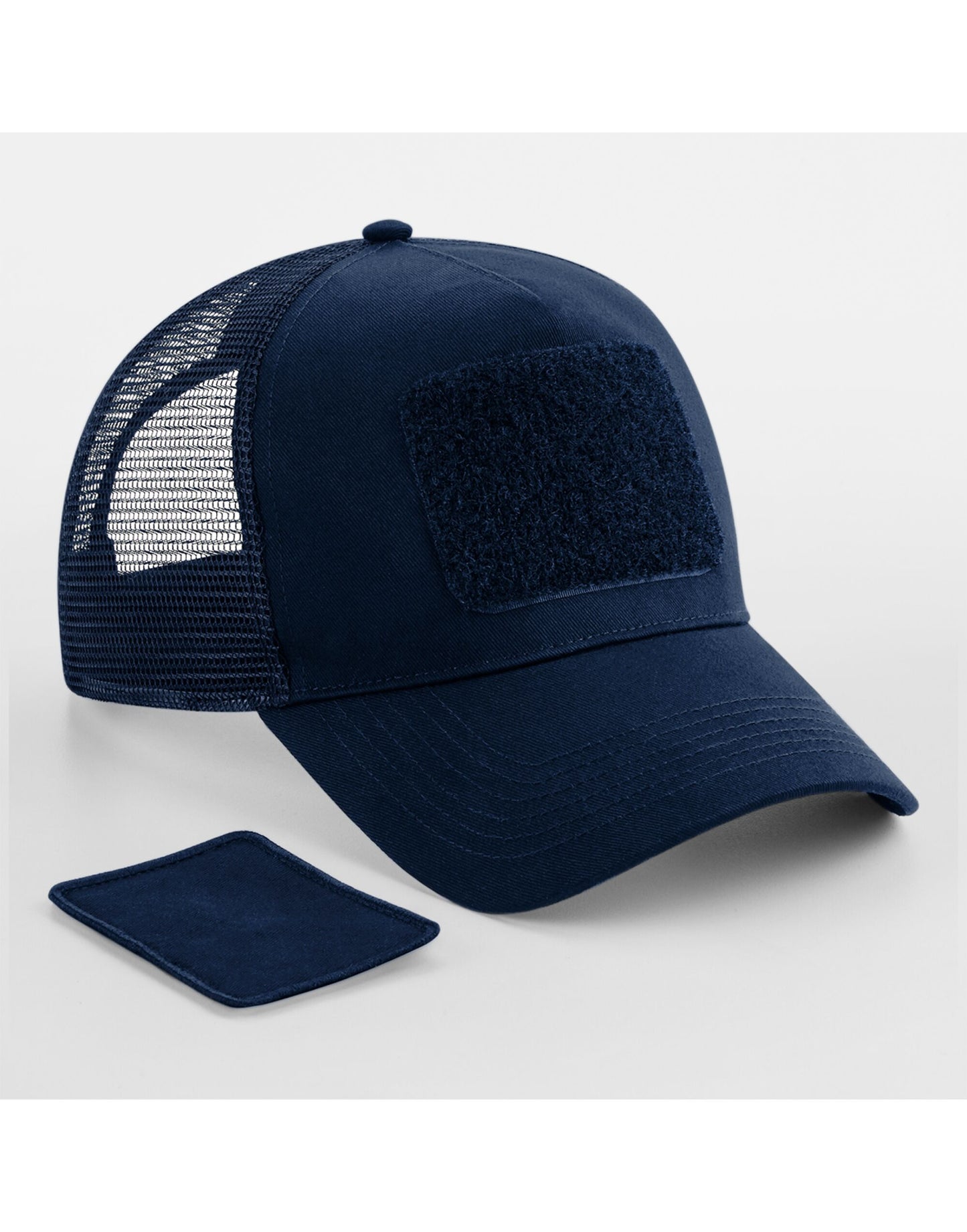 Beechfield Patch Snapback Trucker Cap | Unisex | 5 Panel | 6 Colours | One Size