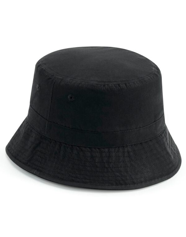 Beechfield Recycled Polyester Bucket Hat | Unisex | Toggle Adjust | 4 Colours | S-XL - Hat - Logo Free Clothing