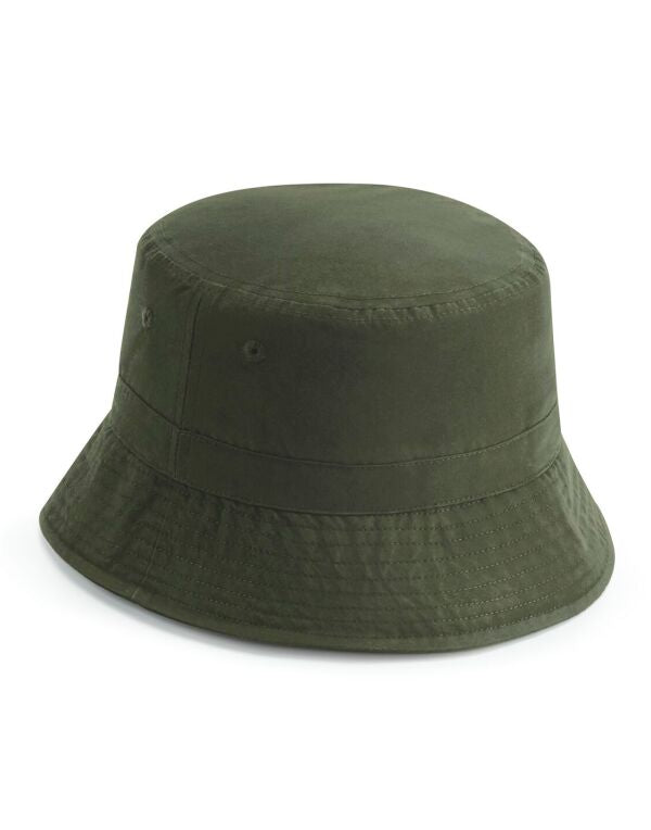 Beechfield Recycled Polyester Bucket Hat | Unisex | Toggle Adjust | 4 Colours | S-XL - Hat - Logo Free Clothing