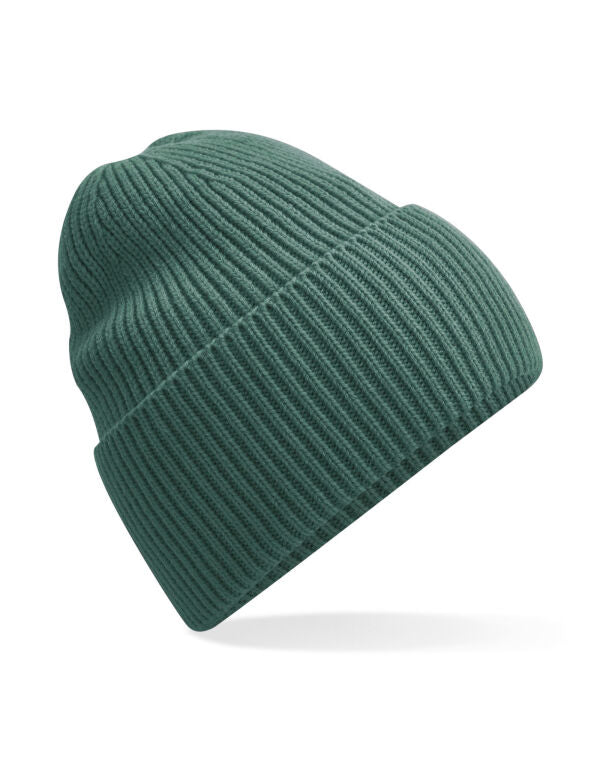 Beechfield Oversized Cuffed Beanie | Unisex | Ribbed | Wide Cuff | 7 Colours | One Size - Hat - Logo Free Clothing