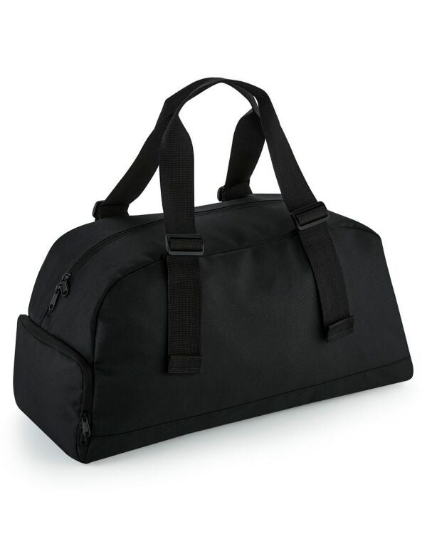 BagBase Recycled Essentials Holdall Bag | 35 Litre Duffle Weekender | Shoe Pocket | 34 Colours | One Size